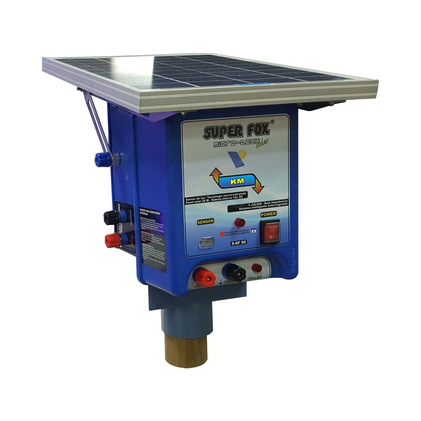 Impulsores Kit Solar Super Fox 12V - para Cerca Eléctrica | Super Fox, image size:1400x1400