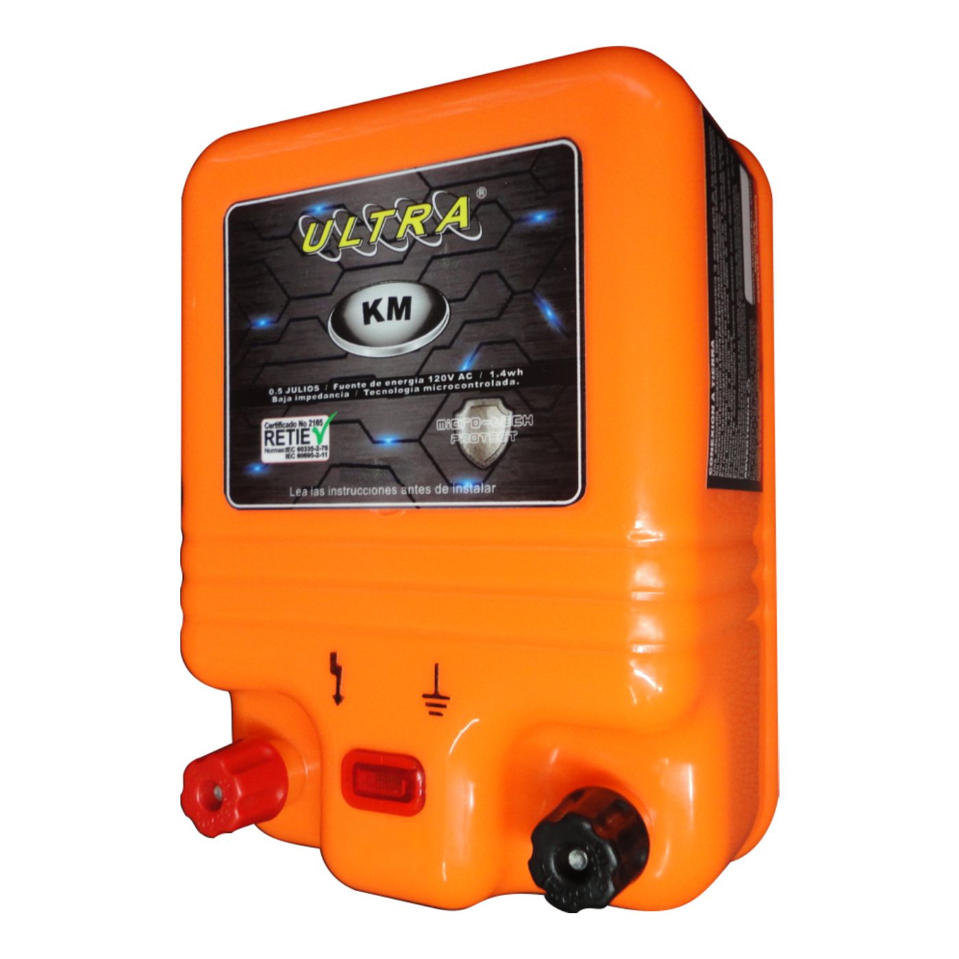 Energizador Slim 12 V DC - para Cerca Eléctrica | Super Fox, image size:1400x1400